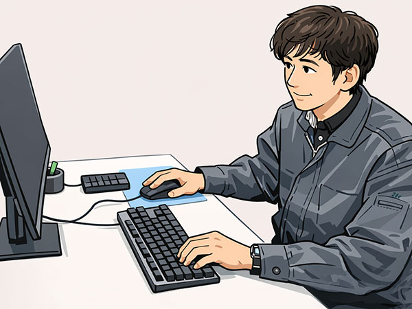 社員インタビュー記事の社員イメージ