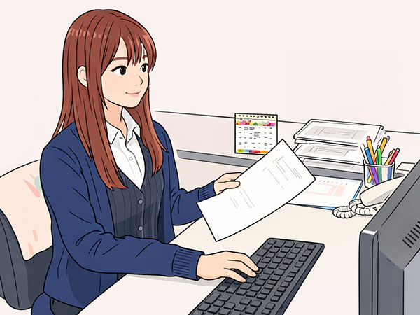 社員インタビュー記事の社員イメージ